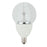 TCP 3.7 Watt G16 LED 2700K 120V 200 Lumen 82 CRI Candelabra (E12) Base Clear Globe Dimmable Globe (LED4E12G1627K)