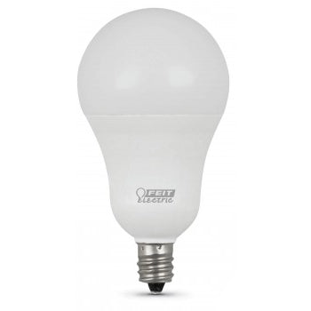 Feit Electric A15 40 Watt Equivalent - LED - White - Candelabra Base - 5000K Bulb - 3 Pack (A1540C/850/10KLED/3)