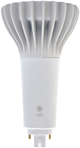 GE 39279 LED 18.5W 1950 Lumens 80 CRI 4-Pin Plug-in GX24q Non-Dimmable Indoor Damp (LED19GX24Q-V/840)