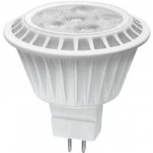 TCP 7 Watt MR16 LED 4100K 12V 550 Lumen 82 CRI Bipin (GU5.3) Base Dimmable Flood Bulb (LED712VMR16V41KFL)