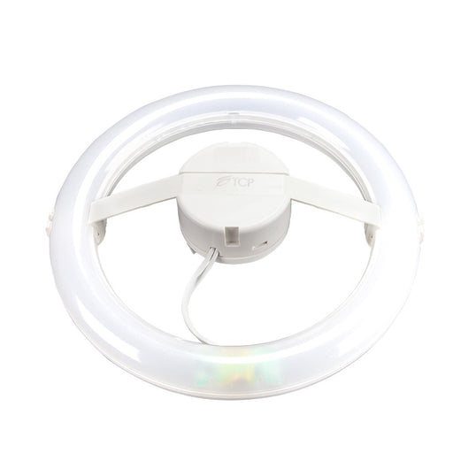 TCP LED Circline Lamp With Connector 13W T9 Non-Dimmable 50000 Hours 2700K 1900Lm Frost (L13T9N5027K)