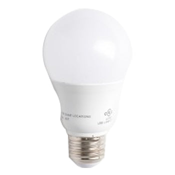 Satco S29837 9.8 Watt A19 LED 3500K 120V 800 Lumen Medium (E26) Base Frosted White 220 Degree Bulb (9.8A19/OMNI/220/LED/35K)